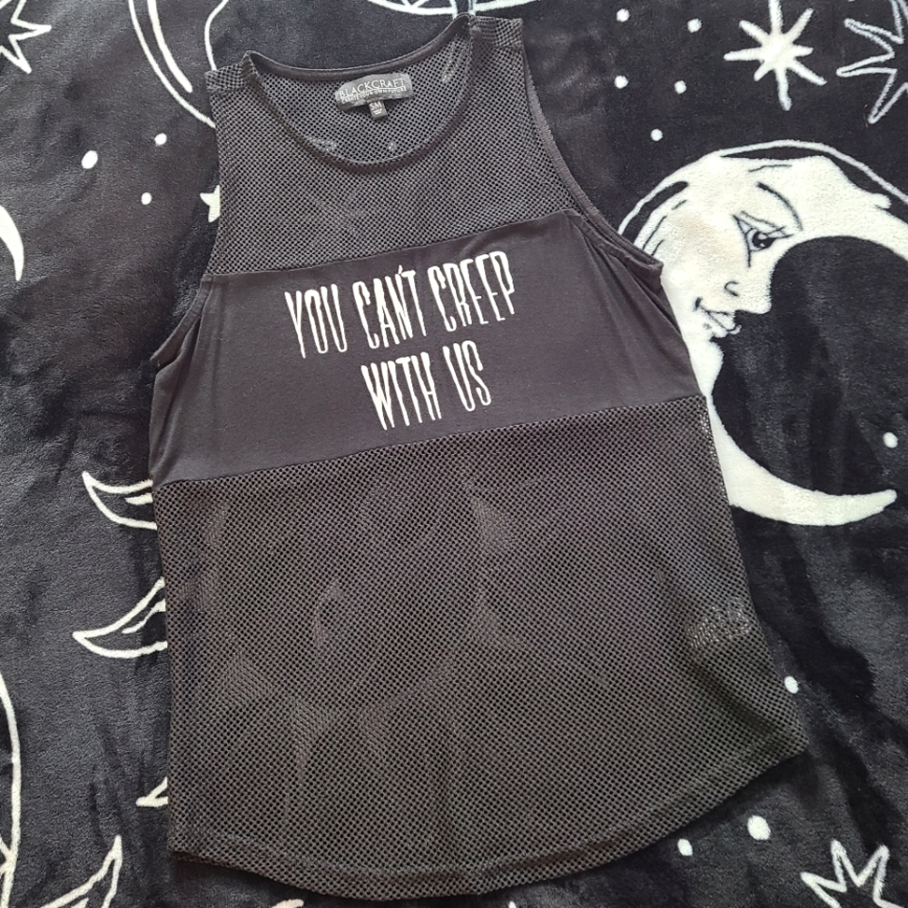 Blackcraft mesh tank